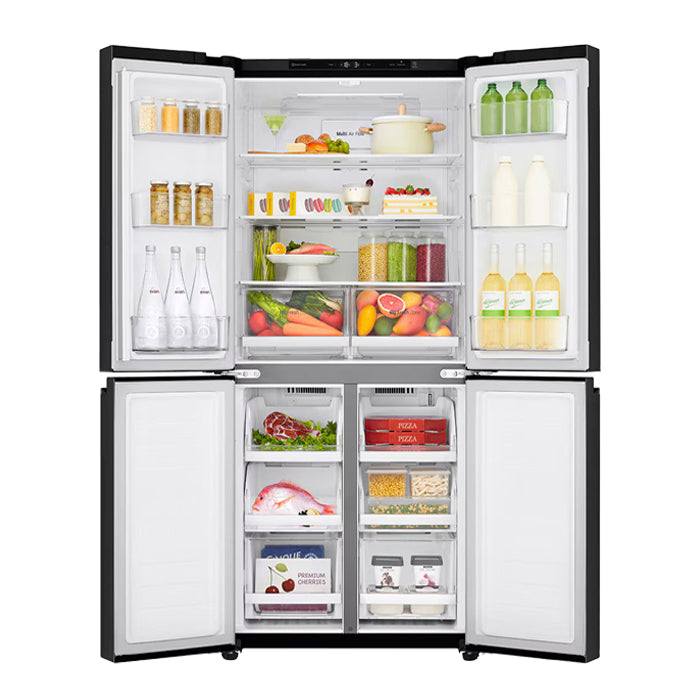 LG GF-B4532MC refrigerator inside